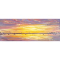 Sunset over Poole Harbour 1